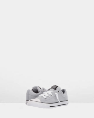 Converse unisex-child Converse Kids' Chuck Taylor All Star Street Knotted Laces Slip on
