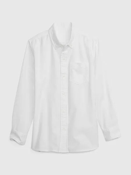 Organic Cotton Uniform Oxford Shirt