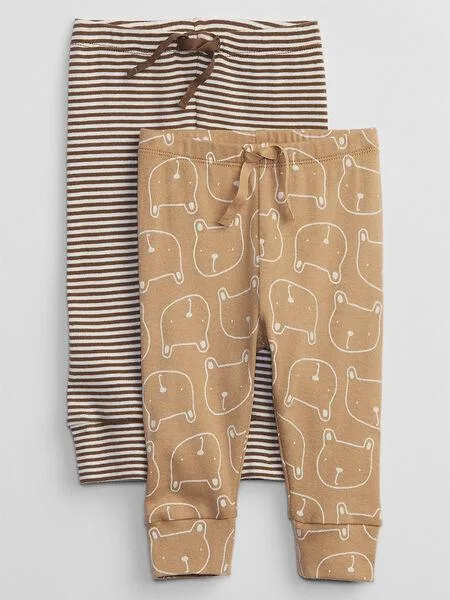 Baby Print Pull-On Pants